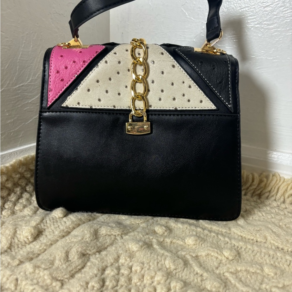 Multicolor Patchwork Women's Bag - Picture 2 of 2